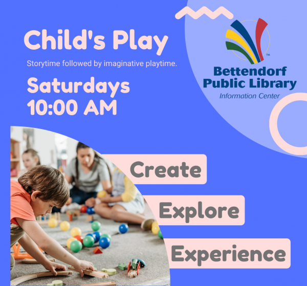 Image for event: Child's Play | Create : Explore : Experience